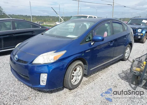 2011 Toyota Prius Two из США, поврежденный, VIN JTDKN3DUXB0271482
